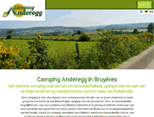 Tablet Screenshot of campinganderegg.be